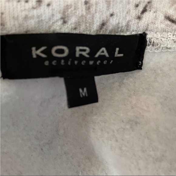 Koral Activewear Equate Ink Marble Zip Sweatshirt - Picture 9 of 9